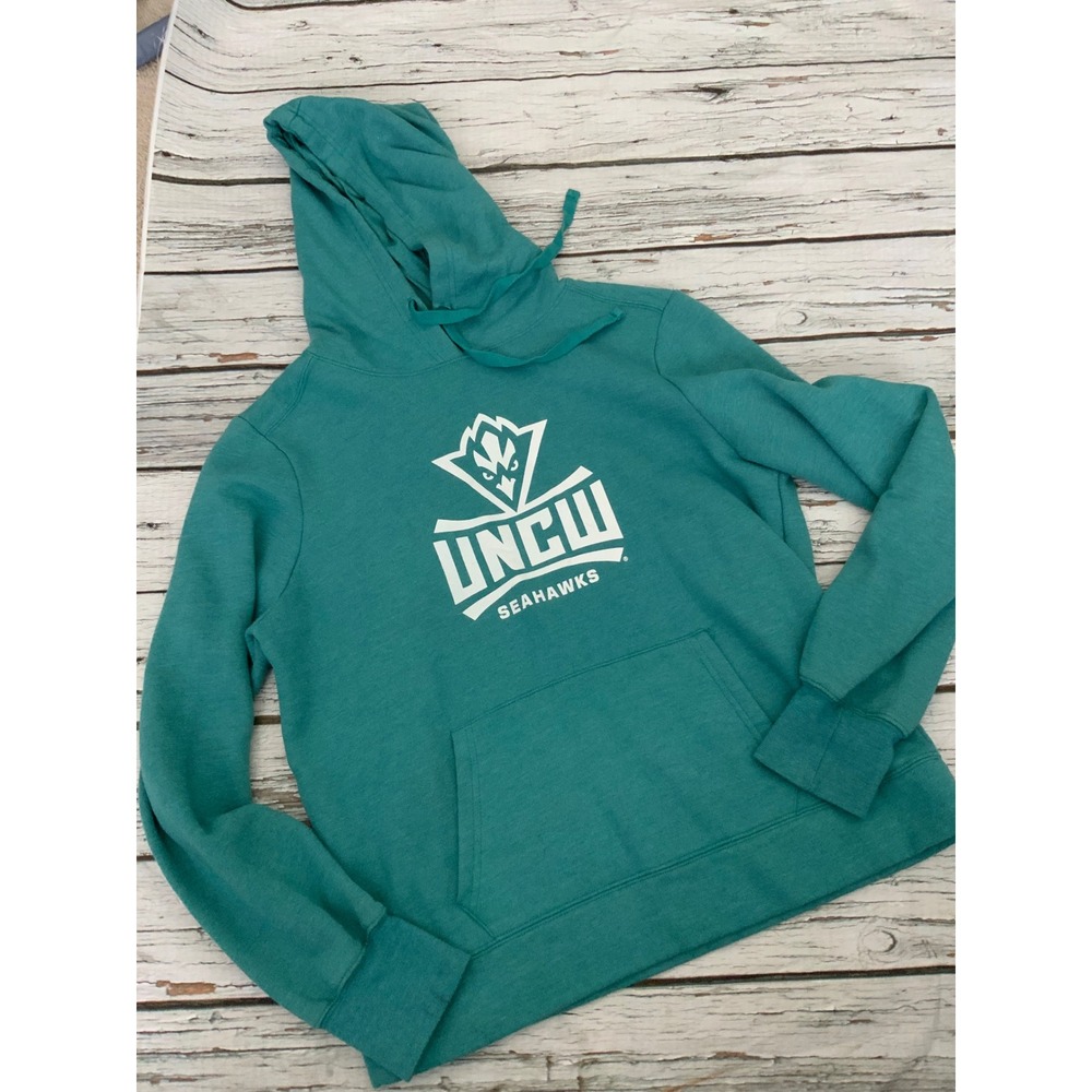 Redshirt UNCW Seahawks Hoodie Teal Green Large University North Carolina
